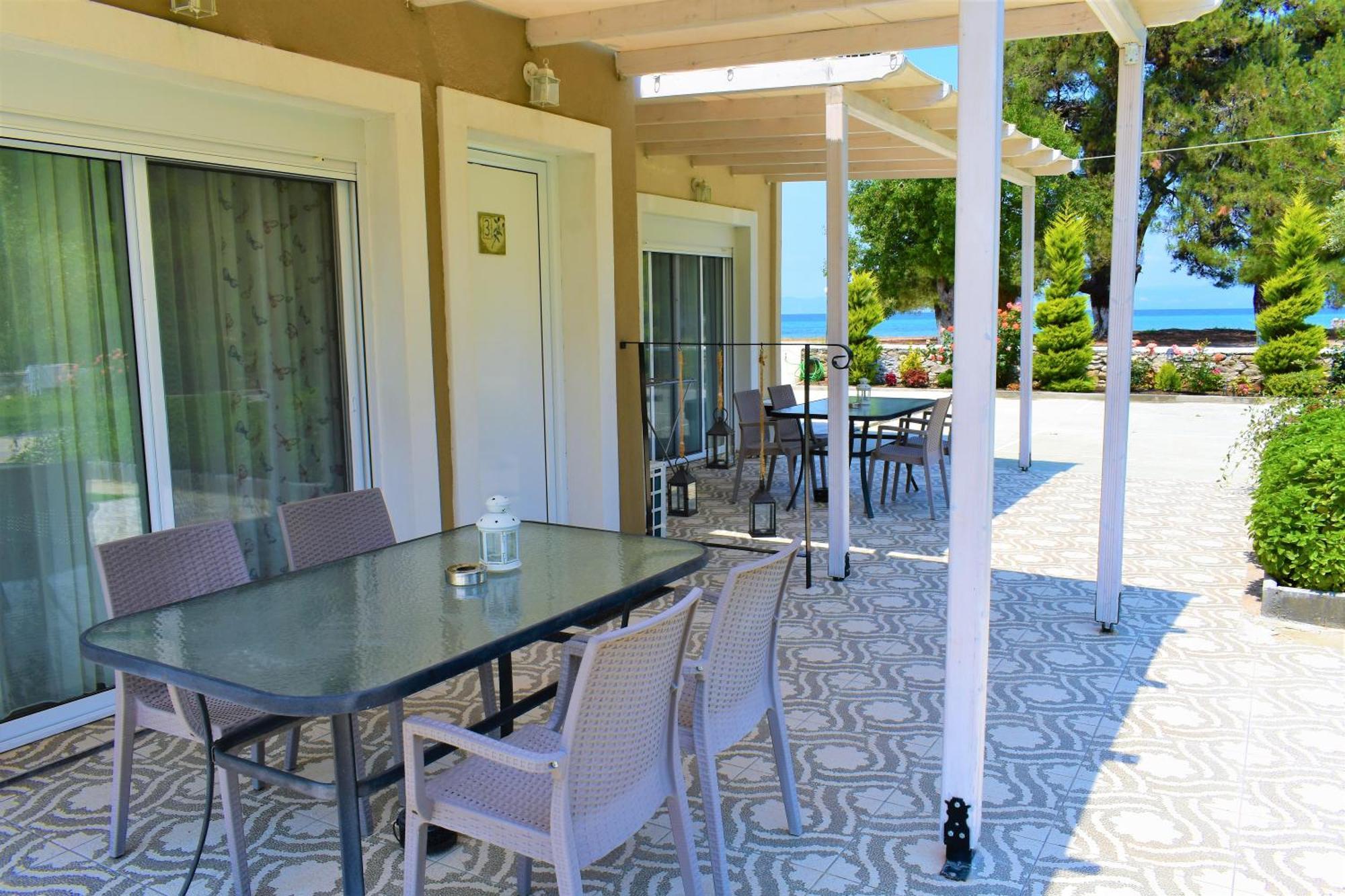Thasos Blue Apartments Prínos Zimmer foto